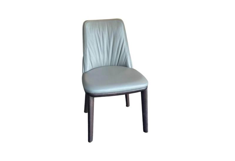 Cattelan Italia Esszimmerstuhl Stuhl Belinda Softleder 952 Smoke Grau von Cattelan Italia