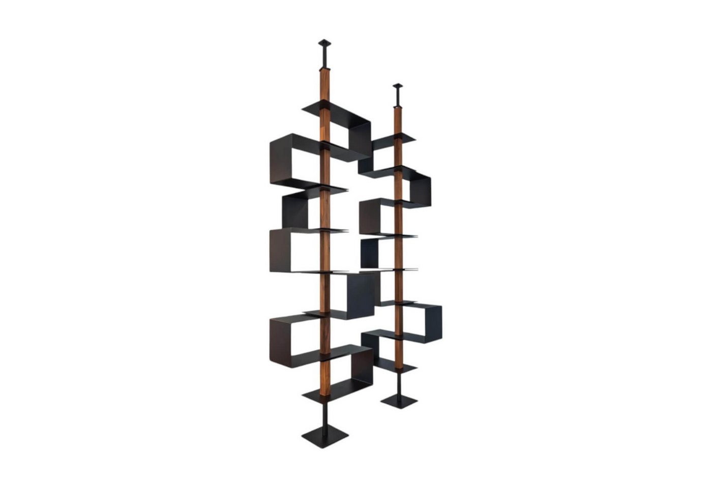 Cattelan Italia Regal 2er Set Raumteiler Tokyo Nussbaum Canaletto GFM73 Schwarz Lackiert Cattelan Italia Regal 2er Set Raumteiler Tokyo Nussbaum Canaletto GFM73 Schwarz Lackiert von Cattelan Italia