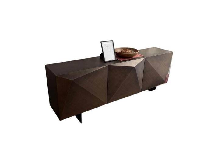 Cattelan Italia Sideboard Anrichte Kayak Holz Brushed Bronze Braun Grau Gestell Metall, grau Cattelan Italia Sideboard Anrichte Kayak Holz Brushed Bronze Braun Grau Gestell Metall, grau von Cattelan-Italia