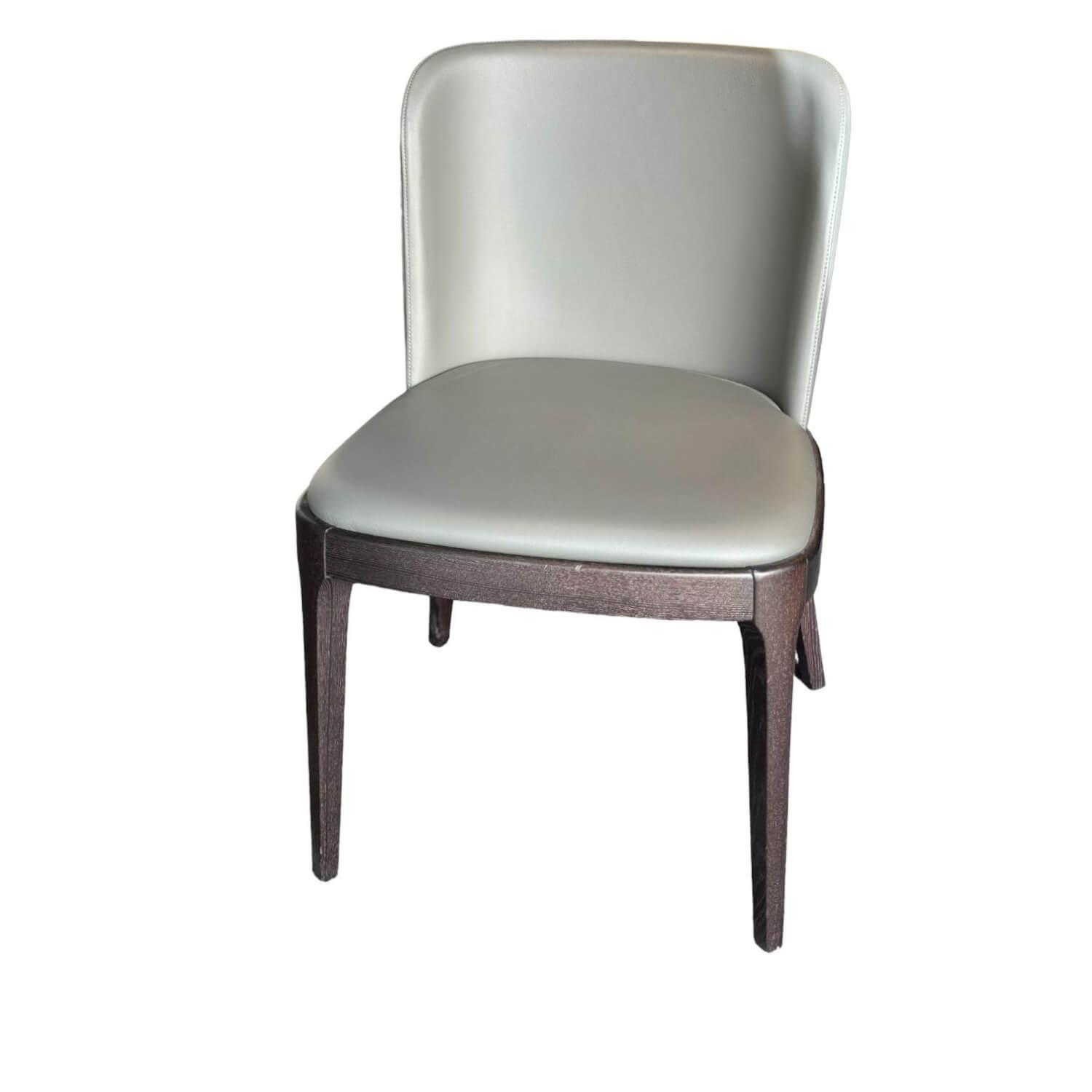 Stuhl Cattelan Italia Magda Couture Leder Smoke 952 Grau Stuhl Cattelan Italia Magda Couture Leder Smoke 952 Grau von Cattelan Italia