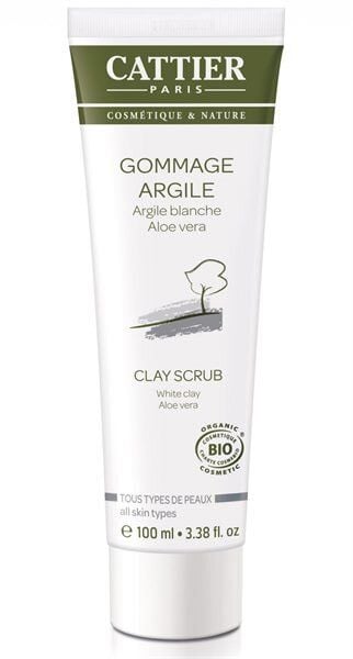 Cattier Weiße Heilerde Peeling für alle Hauttypen von Cattier