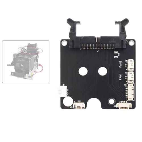 Cavabien 3D Printing Hot End Nozzle Adapter Board Breakout Module Compatible with Sprite Extruder Ender 3 S1 Pro CR10 Smart Pro etc Cavabien 3D Printing Hot End Nozzle Adapter Board Breakout Module Compatible with Sprite Extruder Ender 3 S1 Pro CR10 Smart Pro etc von Cavabien