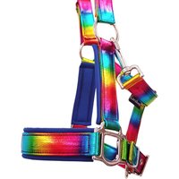 Halfter Mini Shetty Deluxe "Regenbogen" Pferdehalfter Größe Glitzer Hlfter Pferd Xs Halfter Mini Shetty Deluxe "Regenbogen" Pferdehalfter Größe Glitzer Hlfter Pferd Xs von Cavalletti4Horses