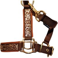 Halfter Mini Shetty "Lancelot" Pferdehalfter Größe Personalisierbar Pferd Mit Name Braun Gold Halfter Mini Shetty "Lancelot" Pferdehalfter Größe Personalisierbar Pferd Mit Name Braun Gold von Cavalletti4Horses
