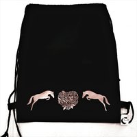 Reithelmbeutel "Springpferd" Personalisierbar Turnbeutel Gymbag Pony Gymsack Reithelmtasche Pferd Reithelmbeutel "Springpferd" Personalisierbar Turnbeutel Gymbag Pony Gymsack Reithelmtasche Pferd von Cavalletti4Horses
