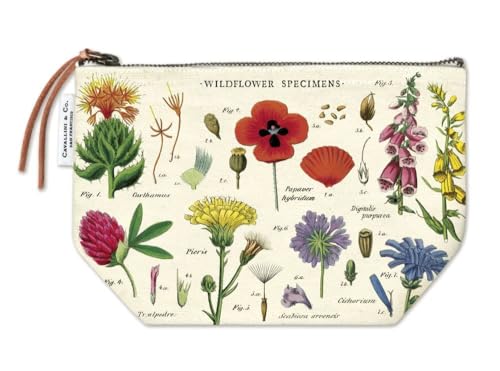 Cavallini Papers & Co. Wildblumen-Vintage-Tasche, Mehrfarbig von CAVANILLI & CO.