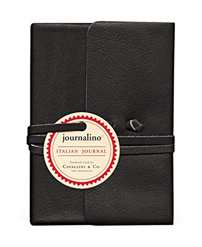 Cavallini Papers & Co journalino Leder Tagebuch, 3.75-inch von 11,4, schwarz von CAVANILLI & CO.