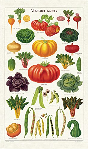 Cavallini Papers & Co. Geschirrtuch, vintage Tea Towel, Gemüse Cavallini Papers & Co. Geschirrtuch, vintage Tea Towel, Gemüse von Cavallini