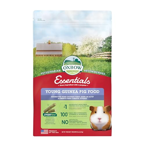 Petlife Oxbow Cavy Performance Komplettfutter für junge Meerschweinchen, 2,2 kg von OXBOW