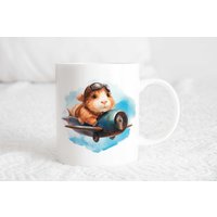 Meerschweinchen Tasse | Dekor Hübsche Meerschweinchen-Tasse Kaffeetasse Süßes Geschenk Heiße Schokoladen-Tasse Süße von CavyPals