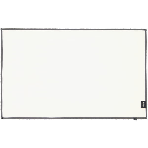 Cawö Home Badteppich Frame 1006 - Farbe: platin - 705 - 60x100 cm