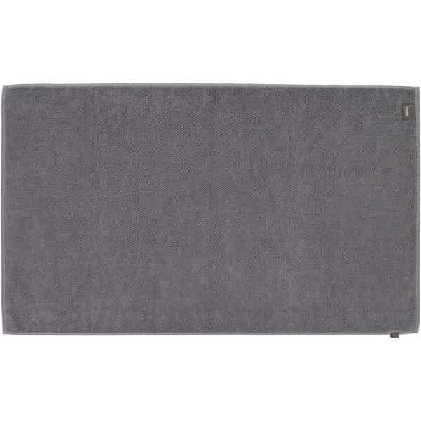 Cawö Home - Badteppich Loop 1007 - Farbe: anthrazit - 774 - 70x120 cm