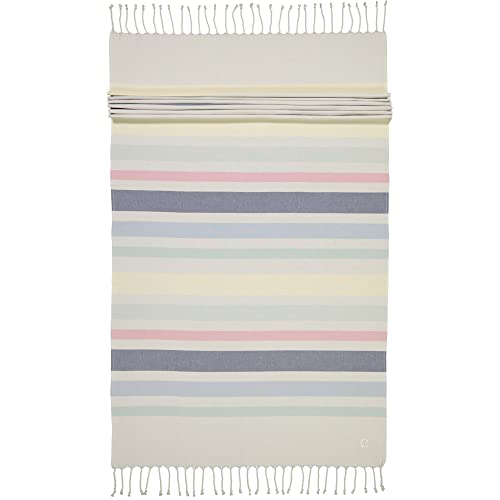 Cawö Home Hamamtücher Sense Streifen 5505 Multicolor - 12 90x180 cm von Cawö