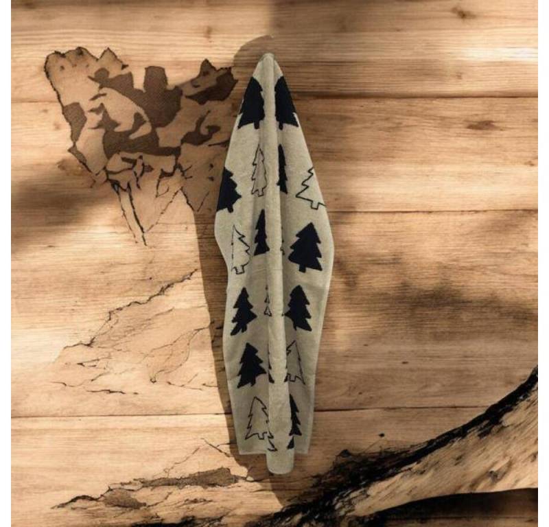 Cawö Home Handtuch Christmas Edition 794 Tannenbaum Handtuch, Baumwolle von Cawö Home