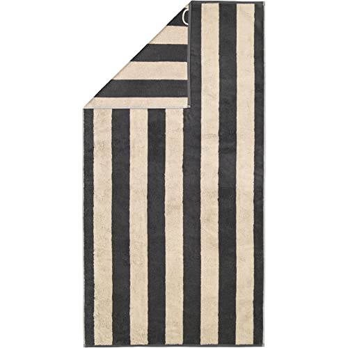 CAWÖ Home Handtücher Gallery Stripes 6212 Granit - 73 Duschtuch 70x140 cm von Cawö