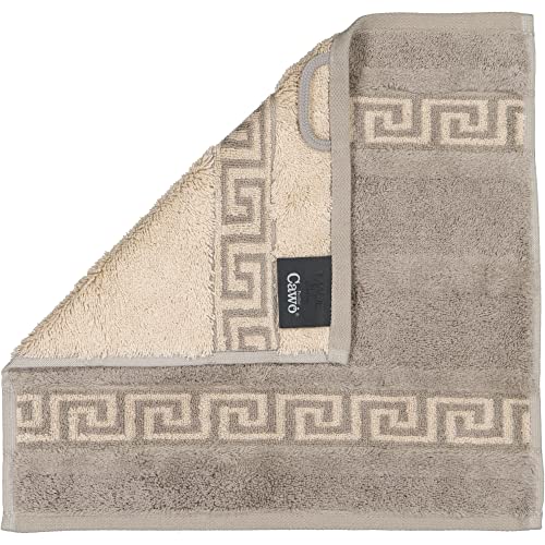 Cawö Home Handtücher Noblesse Duo 1003 Graphit - 70 Seiflappen 30x30 cm von Cawö