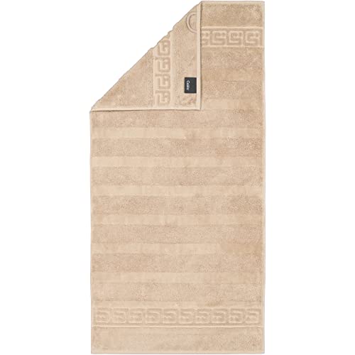 Cawö Home Handtücher Noblesse Uni 1001 Sand - 375 Handtuch 50x100 cm von Cawö