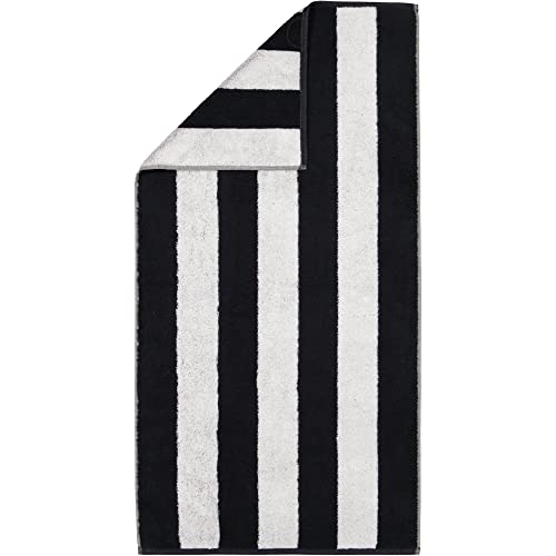 Cawö Handtücher Zoom Blockstreifen 120 schwarz - 97 Cawö Handtücher Zoom Blockstreifen 120 schwarz - 97 von Cawö