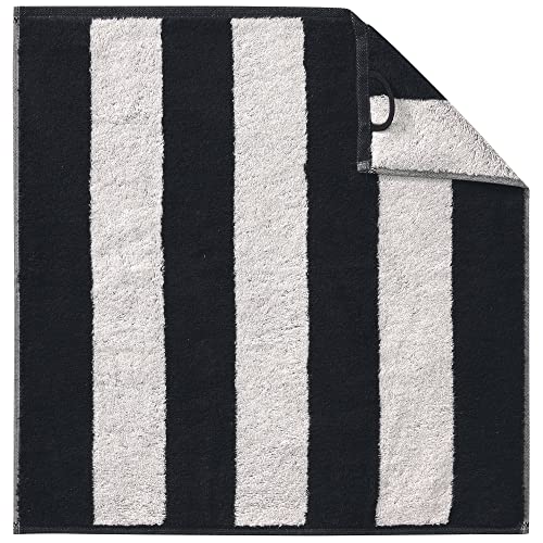 CAWÖ Home Küchenhandtücher Cuisine Zoom Blockstreifen 120 schwarz - 97 50x50 cm von Cawö