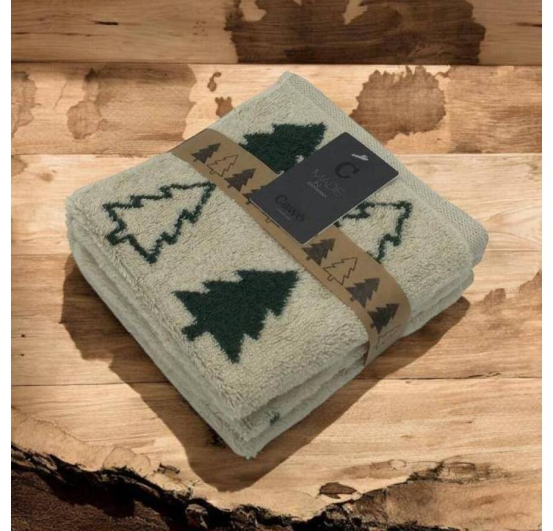 Cawö Home Seiftuch Christmas Edition 794 Tannenbäume (3er Set), Baumwolle (3er-set) von Cawö Home