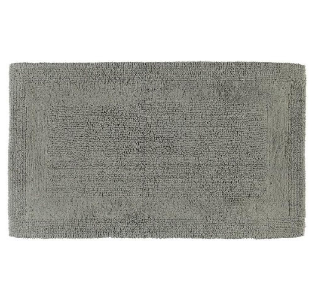 Cawö Badematte Wende-Badteppich Luxus Uni Graphit (70x120cm) von Cawö