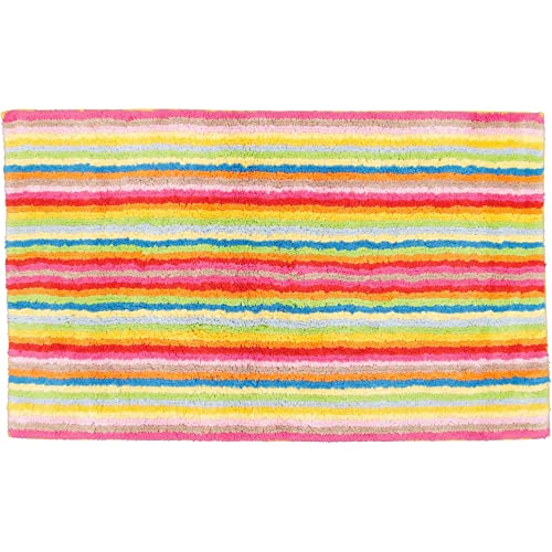 Cawö Home Badteppiche Life Style Streifen 7008 Multicolor - 25 70x120 cm von Cawö