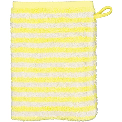 CAWÖ Home Handtücher Campus Ringel 955 Lemon - 57 Waschhandschuh 16x22 cm von CAWÖ Home