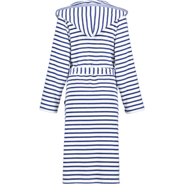 Cawö - Damen Bademantel Kapuze Breton 6596 - Farbe: navy - 16 - M