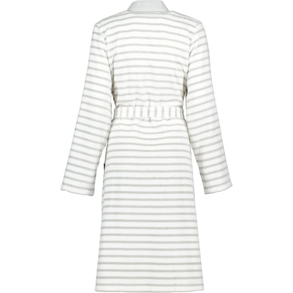 Cawö - Damen Bademantel Kimono Breton 6595 - Farbe: silber - 76 - M