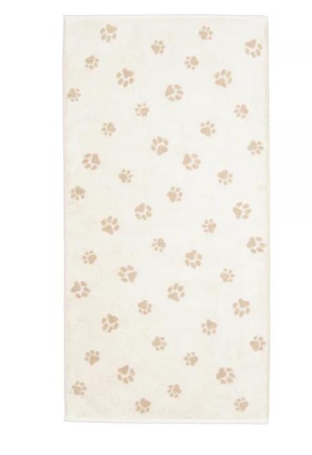 Cawö Duschtuch 80x150 cm WE LOVE DOG in 33 natur/beige von Cawö