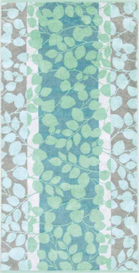 Cawö Duschtuch Duschtuch "Noblesse Harmony - Floral", Jacquard, Walk-Frottier Motiv von Cawö