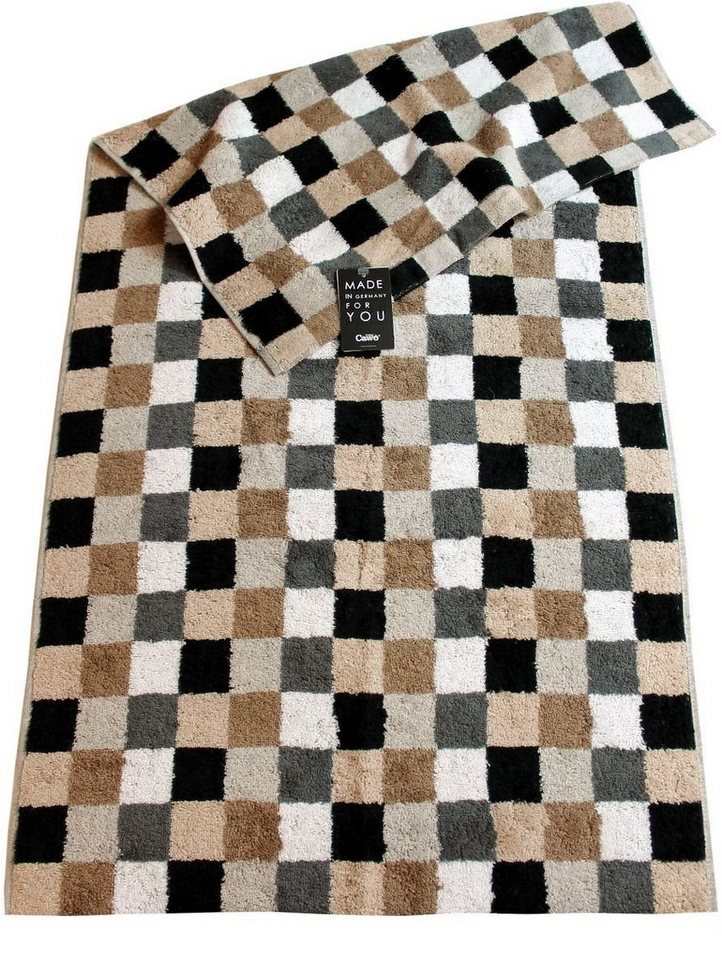 Cawö Handtuch Cawö Handtücher Lifestyle Kiesel kariert 7047 Cawö Handtuch Cawö Handtücher Lifestyle Kiesel kariert 7047 von Cawö