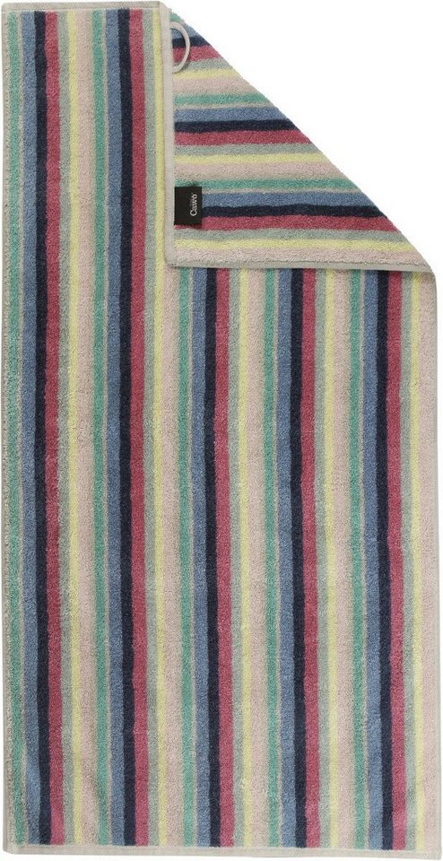 Cawö Handtuch Cawö Handtücher Sense 6206-12 Streifen multicolor, 100% Baumwolle von Cawö
