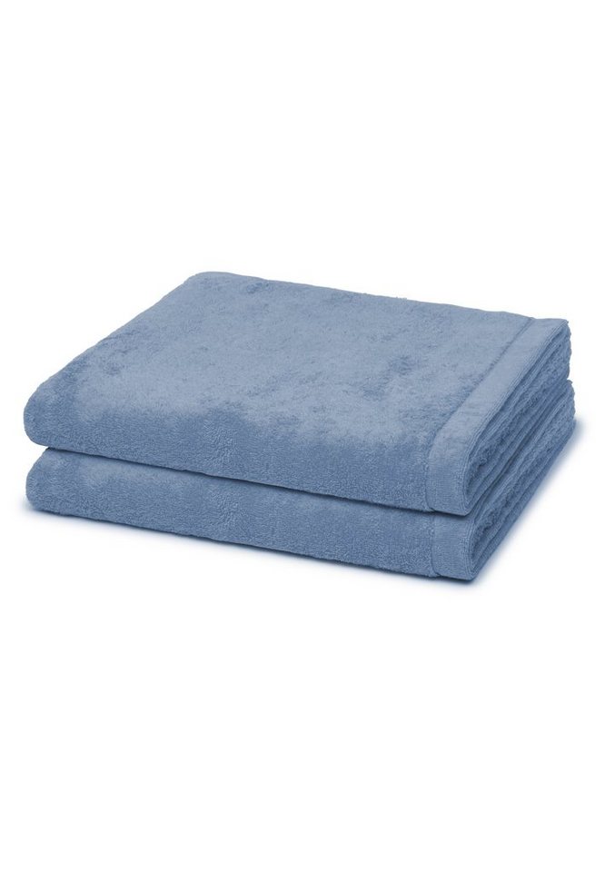 Cawö Handtuch Set Lifestyle, Walkfrottee (Spar-Set, 2-St), 2 X Duschtuch im Set - Baumwolle - Weich und extra flauschig von Cawö