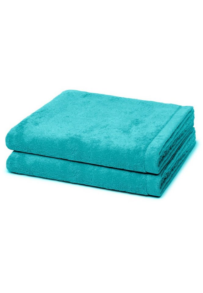 Cawö Handtuch Set Lifestyle, Walkfrottee (Spar-Set, 2-St), 2 X Duschtuch im Set - Baumwolle - Weich und extra flauschig von Cawö
