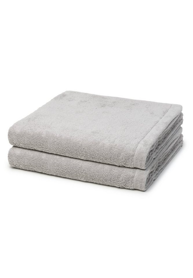 Cawö Handtuch Set Lifestyle, Walkfrottee (Spar-Set, 2-St), 2 X Duschtuch im Set - Baumwolle - Weich und extra flauschig von Cawö