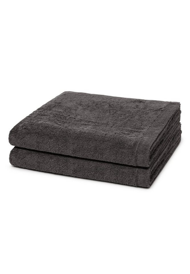 Cawö Handtuch Set Lifestyle, Walkfrottee (Spar-Set, 2-St), 2 X Duschtuch im Set - Baumwolle - Weich und extra flauschig von Cawö