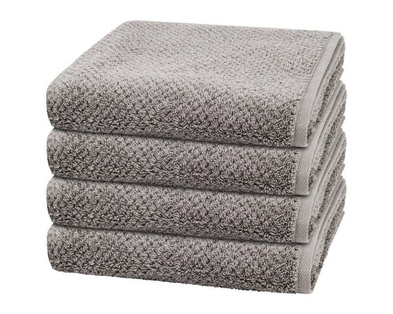 Cawö Handtuch Set Pure, Walkfrottee (Spar-Set, 4-St), 4 X Handtuch im Set - Baumwolle - Saugstark Cawö Handtuch Set Pure, Walkfrottee (Spar-Set, 4-St), 4 X Handtuch im Set - Baumwolle - Saugstark von Cawö