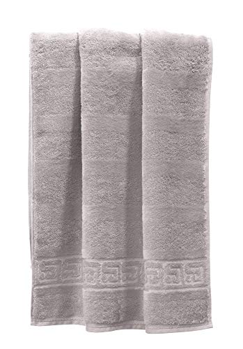 Cawö Handtuch 1001 Noblesse Walk-Frottier hellgrau Größe 50x100 cm von Cawö