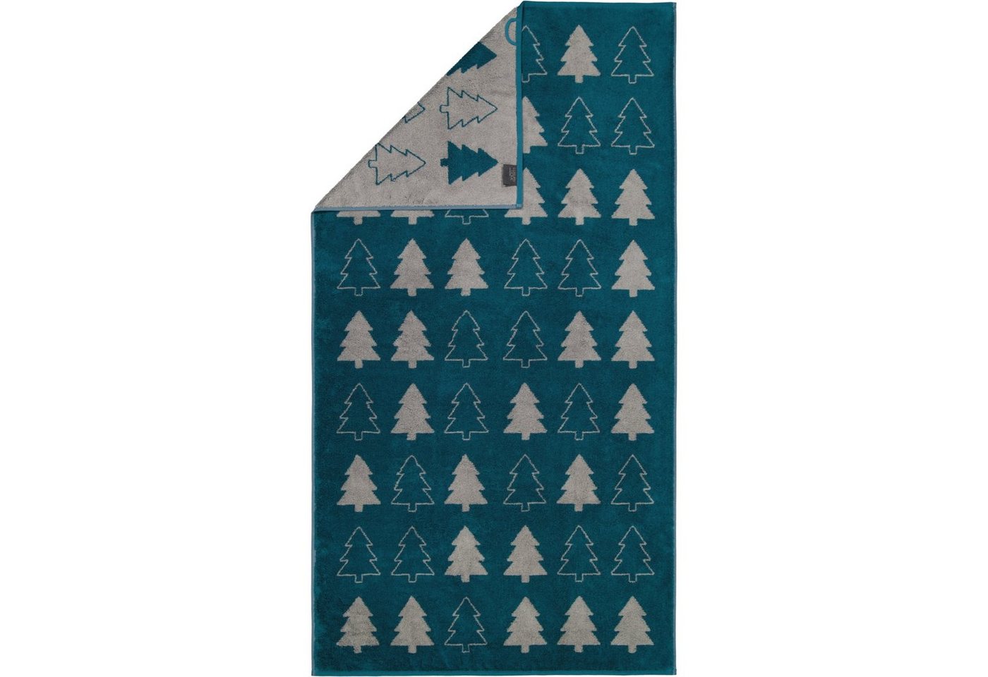 Cawö Handtücher Christmas Edition Tannenbäume, 100% Baumwolle von Cawö
