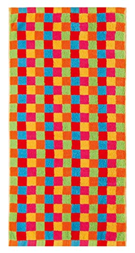 Cawö Handtücher Lifestyle Karo Multicolor 25 Duschtuch 70x140 cm von Cawö