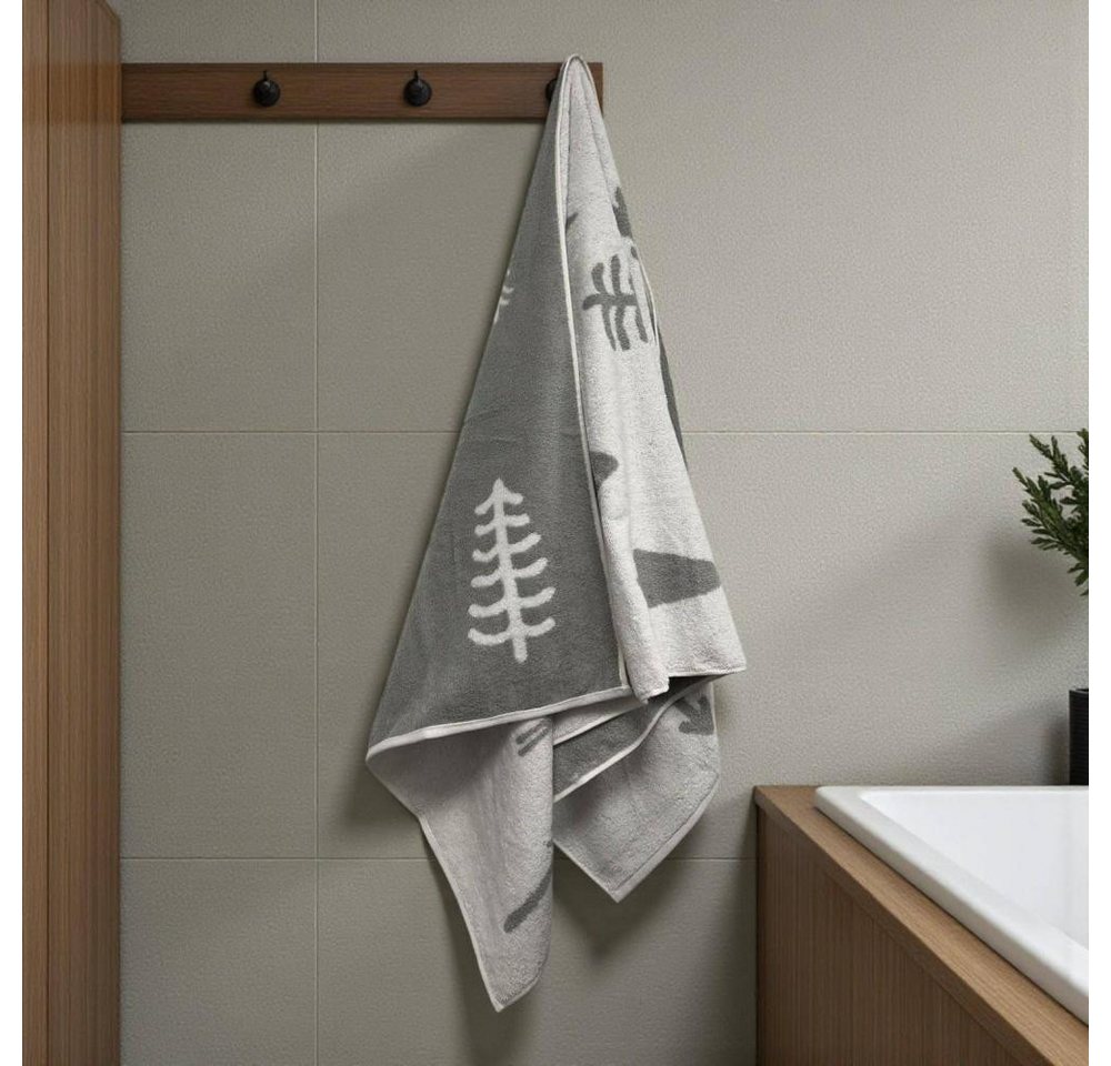 Cawö Handtücher WINTER EDITION Rudi im Schnee 6271, Baumwolle von Cawö