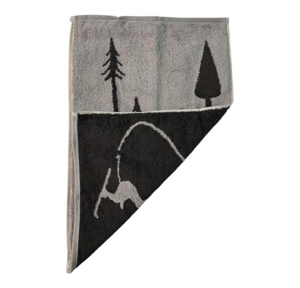 Cawö Handtücher WINTER EDITION Skifahrer 6272, Baumwolle von Cawö