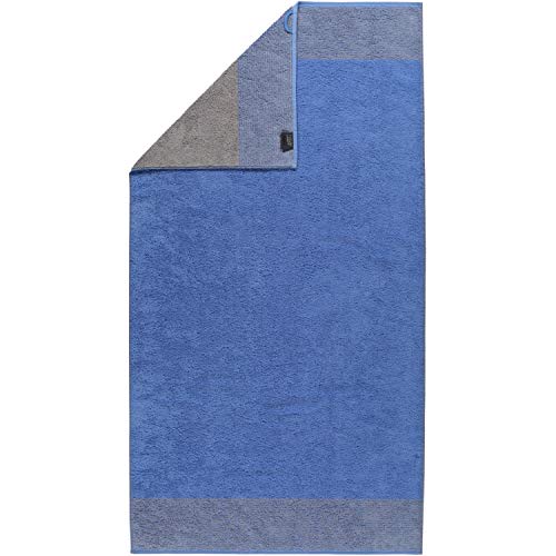 Cawö Home Handtücher Luxury Home Two-Tone 590 blau - 17 Duschtuch 80x150 cm von Cawö