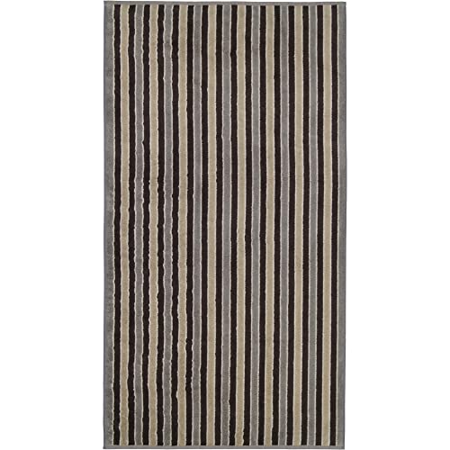 Cawö Home Handtücher Two-Tone Edition Streifen 647 Sand - 33 Duschtuch 80x150 cm von Cawö