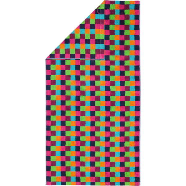 Cawö - Life Style Karo 7047 - Farbe: 84 - multicolor - Duschtuch 70x140 cm