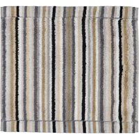 Cawö - Life Style Streifen 7048 - Farbe: 37 - kiesel - Seiflappen 30x30 cm