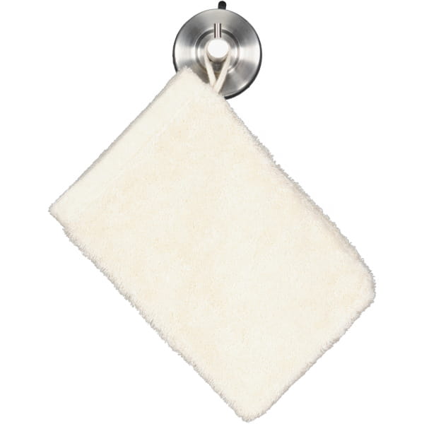 Cawö Handtücher Life Style Uni 7007 - Farbe: natur - 351 - Waschhandschuh 16x22 cm