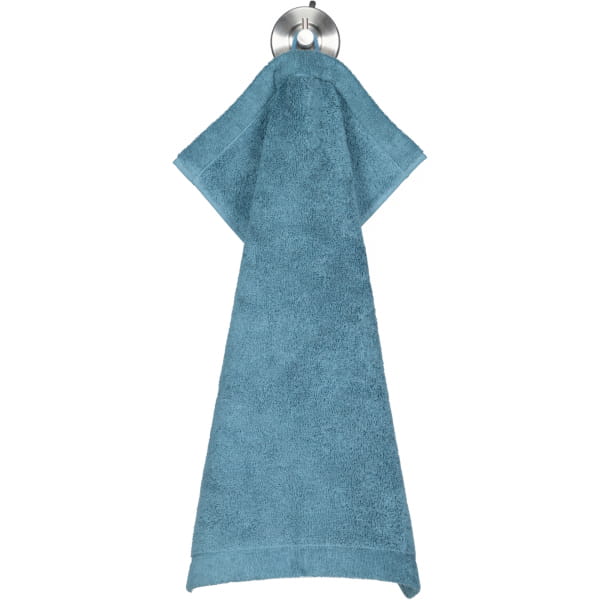 Cawö Handtücher Life Style Uni 7007 - Farbe: petrol - 400 - Gästetuch 30x50 cm