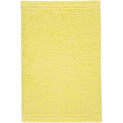 Cawö Home Handtücher Life Style Uni 7007 Lemon - 501 Gästetuch 30x50 cm von Cawö